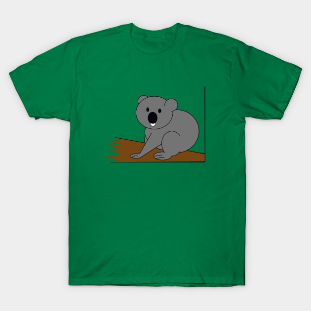 Koala 2 T-Shirt by MINNESOTAgirl